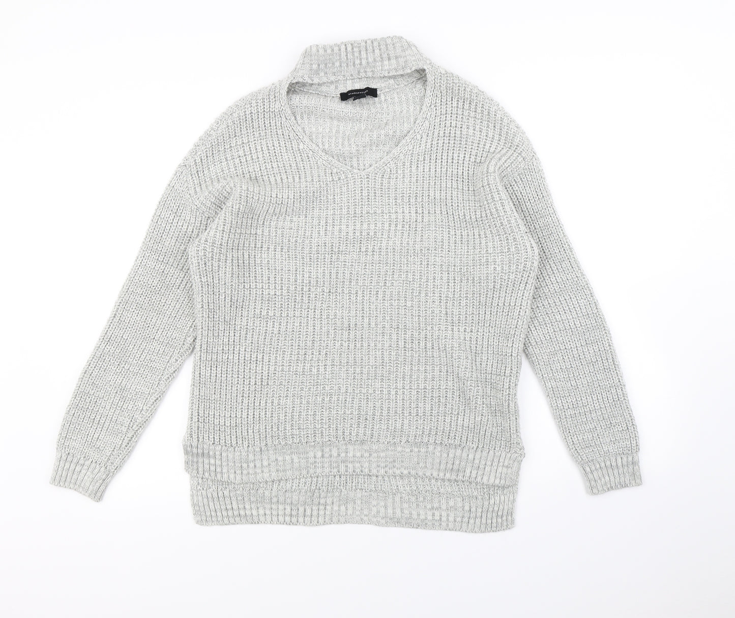 Atmoshpere Womens Grey   Pullover Jumper Size 12