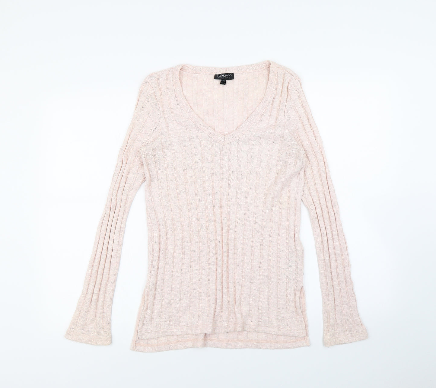 Topshop Womens Pink   Pullover Jumper Size 8