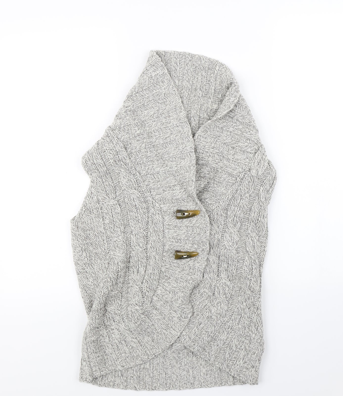 EWM Womens Grey   Cardigan Jumper Size 10