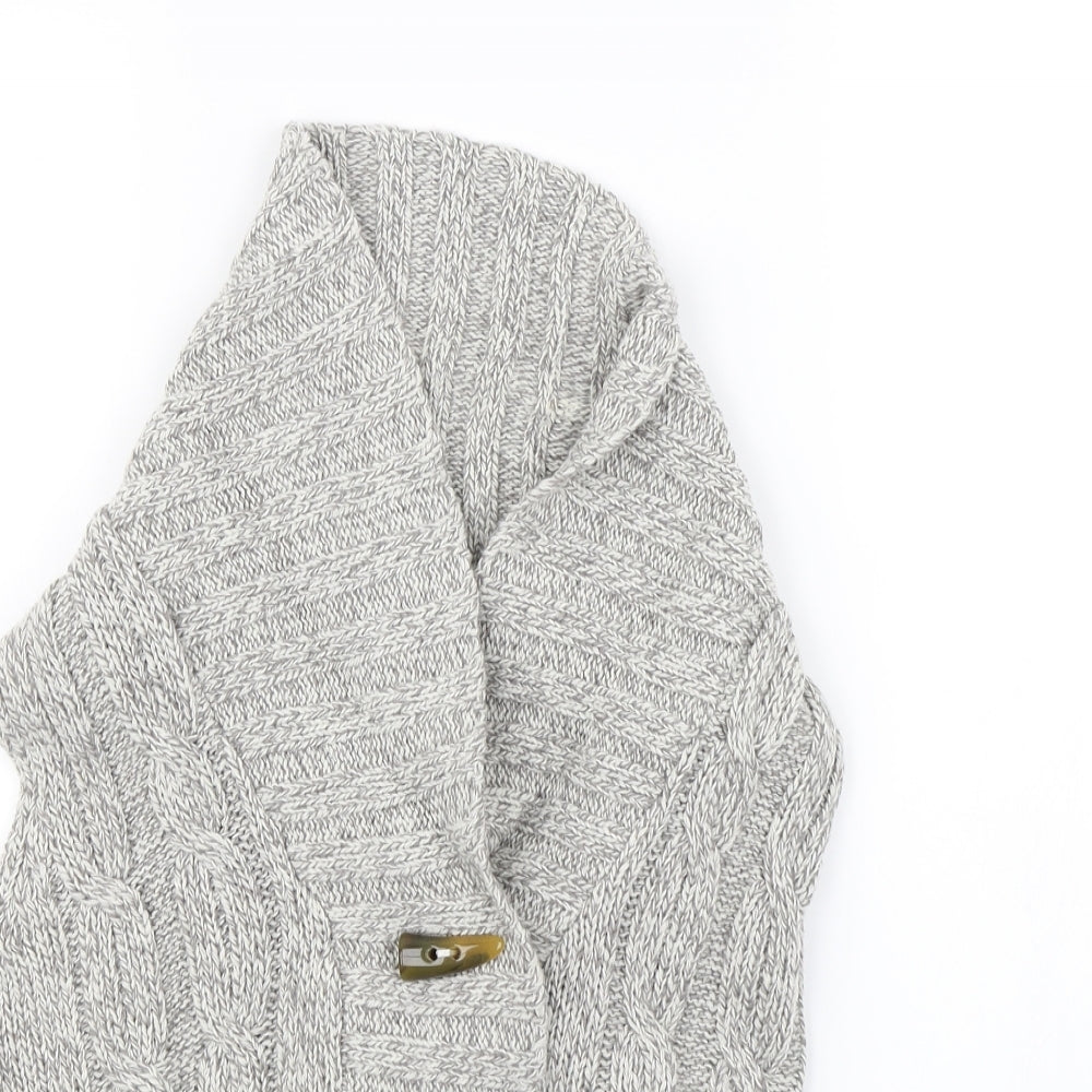 EWM Womens Grey   Cardigan Jumper Size 10