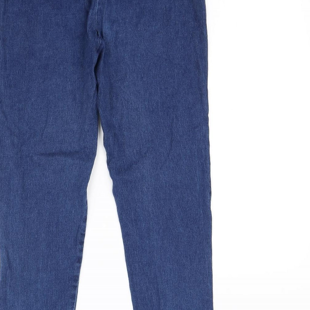 Being Casual Womens Blue   Straight Jeans Size 14 L28 in