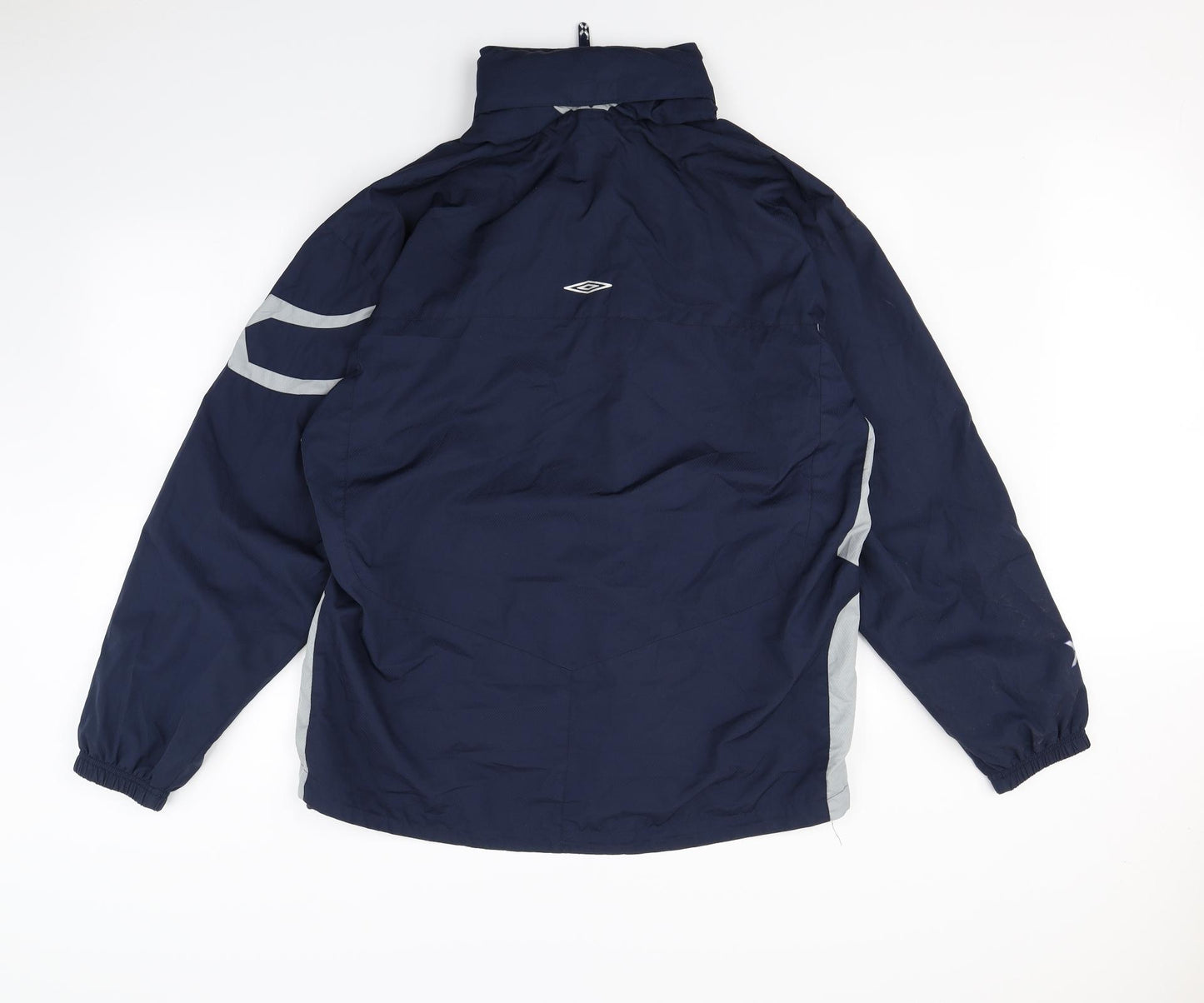 Umbro Mens Blue   Rain Coat Coat Size XL