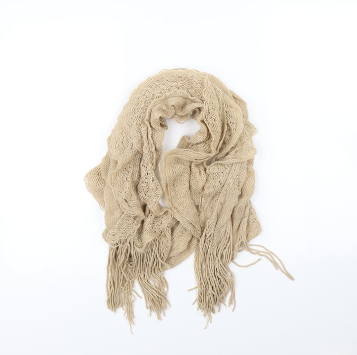 Preworn Womens Beige    Scarf