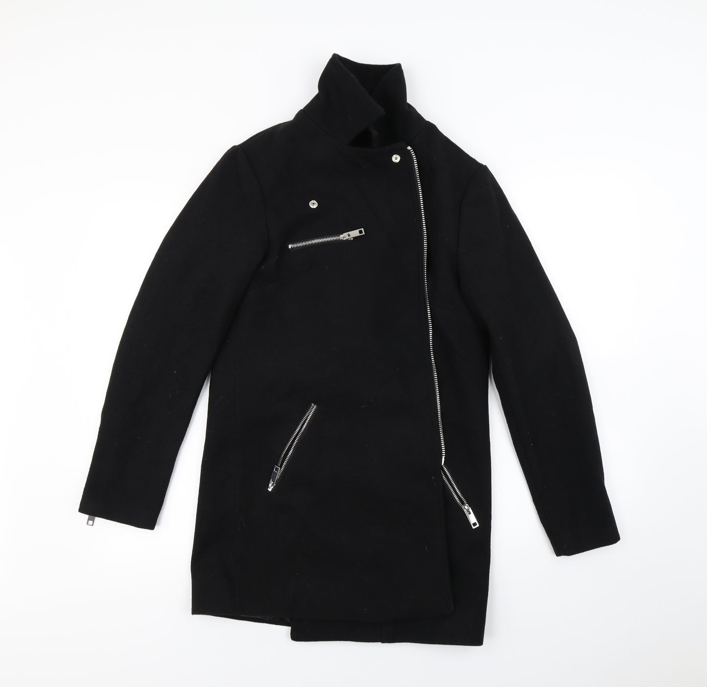 New Look Womens Black   Jacket Coat Size 10