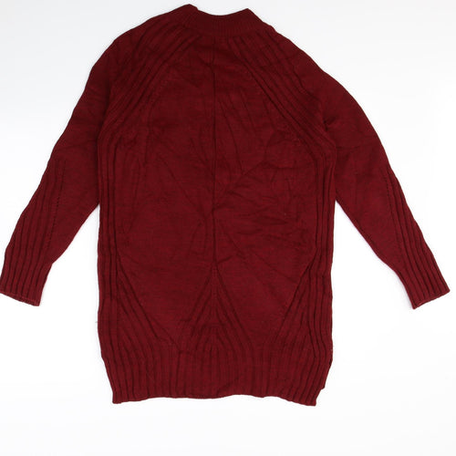 Topshop Womens Red   Pullover Jumper Size 10