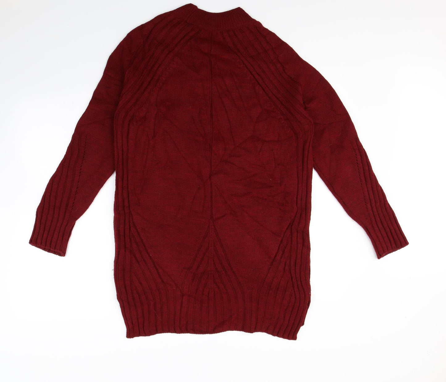 Topshop Womens Red   Pullover Jumper Size 10
