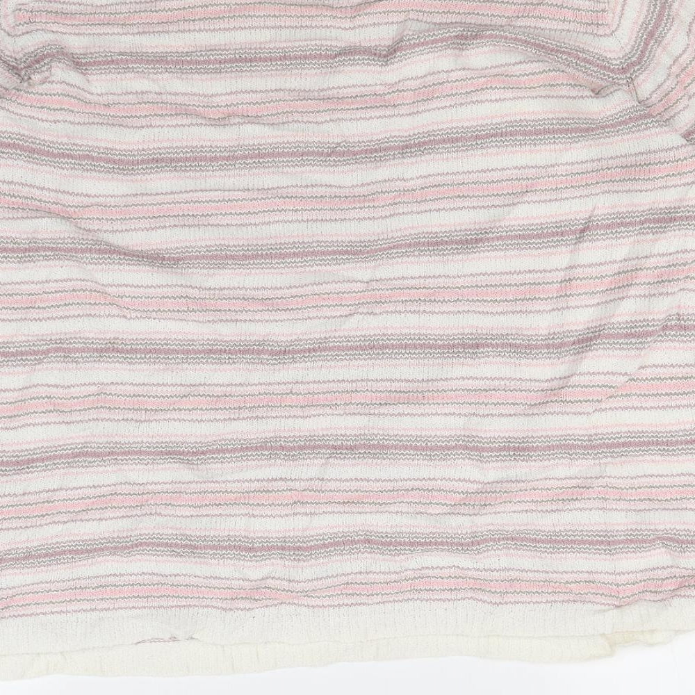 EWM Womens Multicoloured Striped  Pullover Jumper Size 14