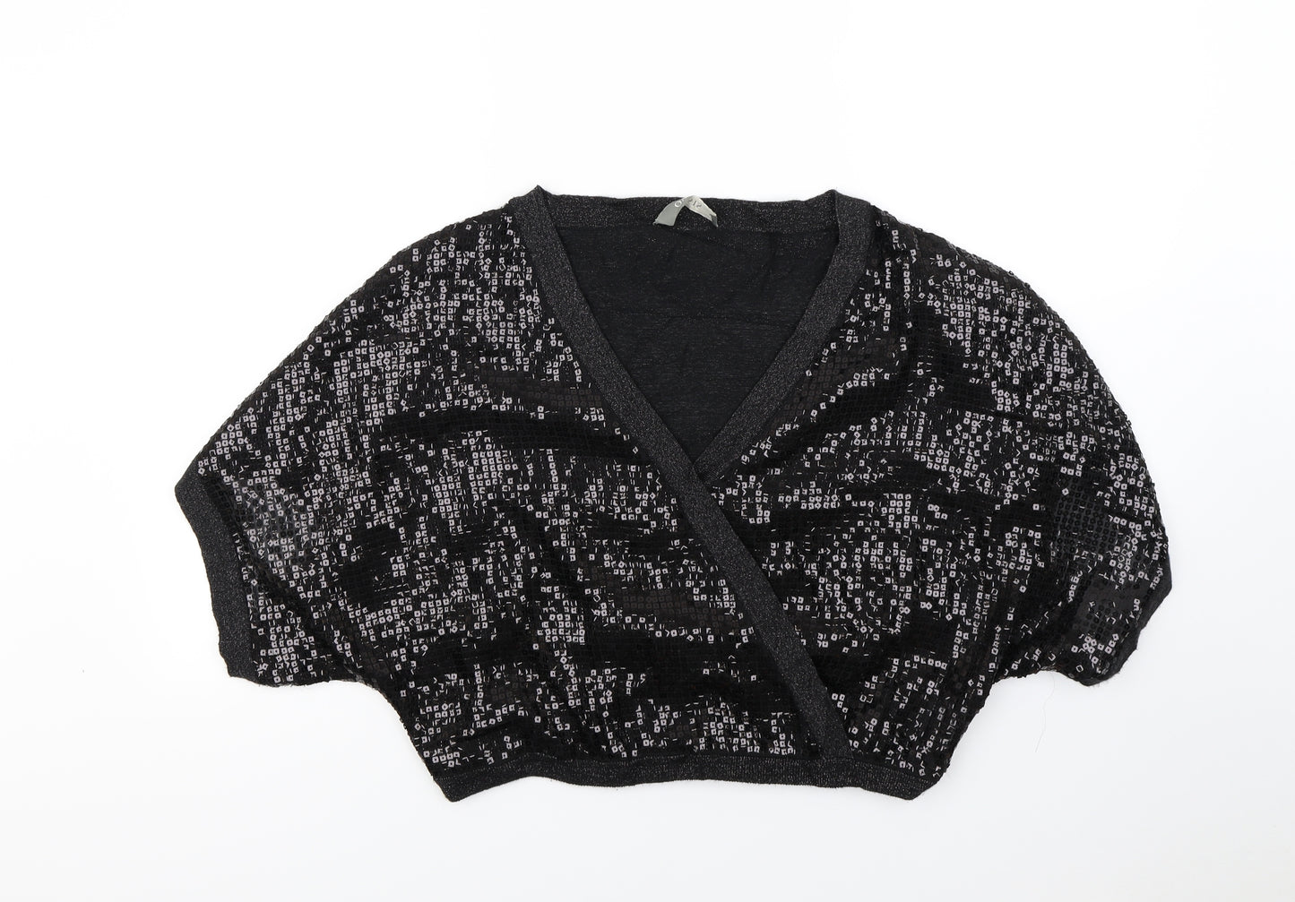 Oasis Womens Black   Cardigan Jumper Size M