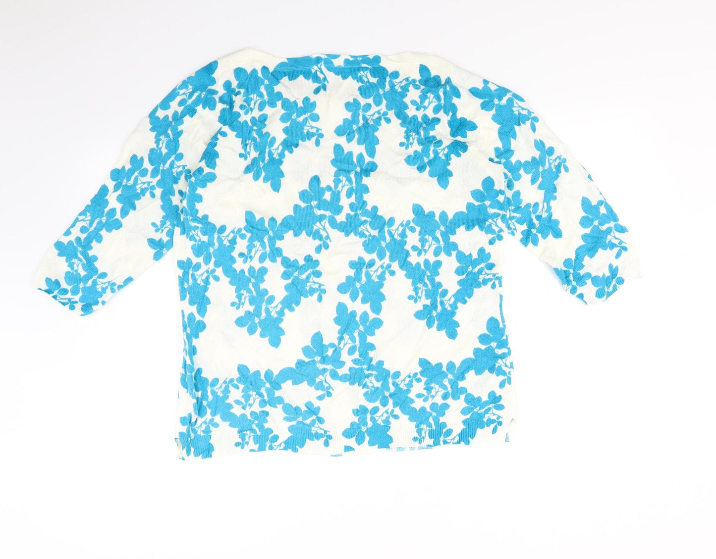 Papaya Womens Black Floral  Pullover Sweatshirt Size 16