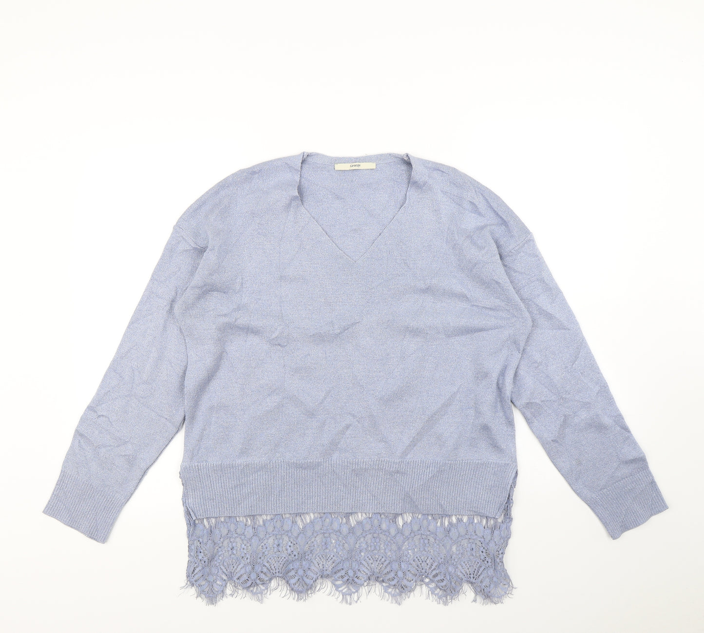 George Womens Blue   Pullover Jumper Size 12