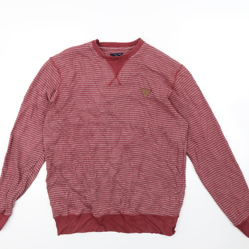 Proline Mens Multicoloured Striped  Pullover Jumper Size L