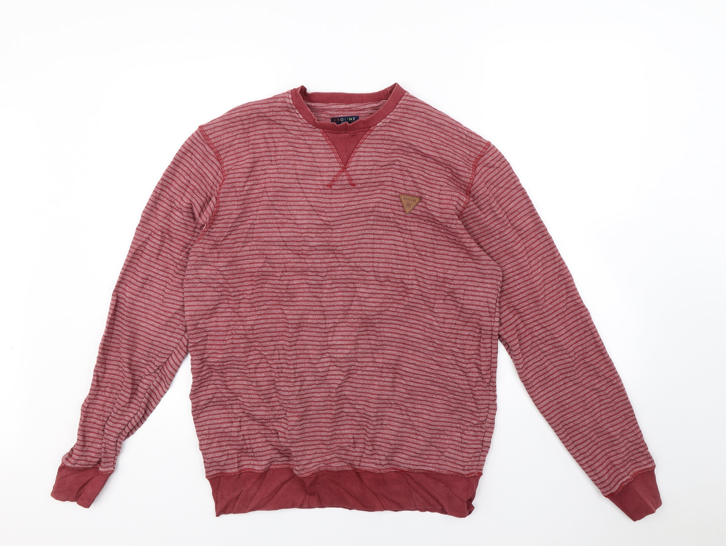 Proline Mens Multicoloured Striped  Pullover Jumper Size L