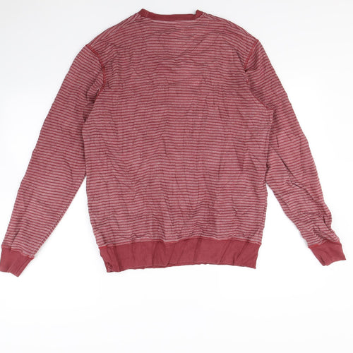 Proline Mens Multicoloured Striped  Pullover Jumper Size L