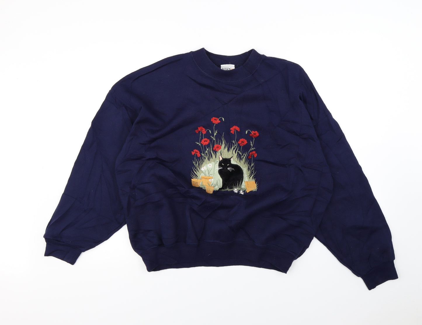 Acorn leisure Womens Blue   Pullover Jumper Size L