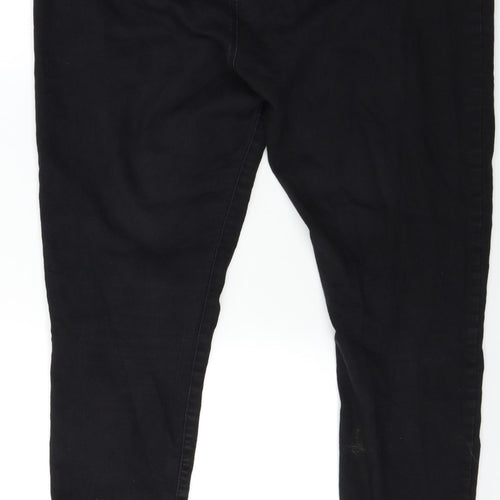 Eden Womens Black  Denim Skinny Jeans Size 18 L30 in