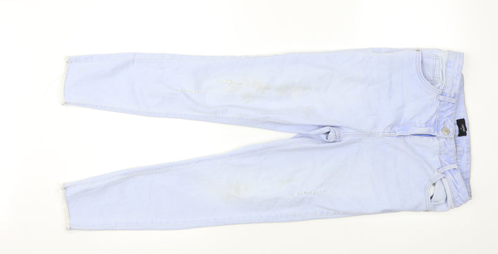 Denim Womens Blue  Denim Skinny Jeans Size 12 L25 in
