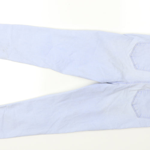 Denim Womens Blue  Denim Skinny Jeans Size 12 L25 in