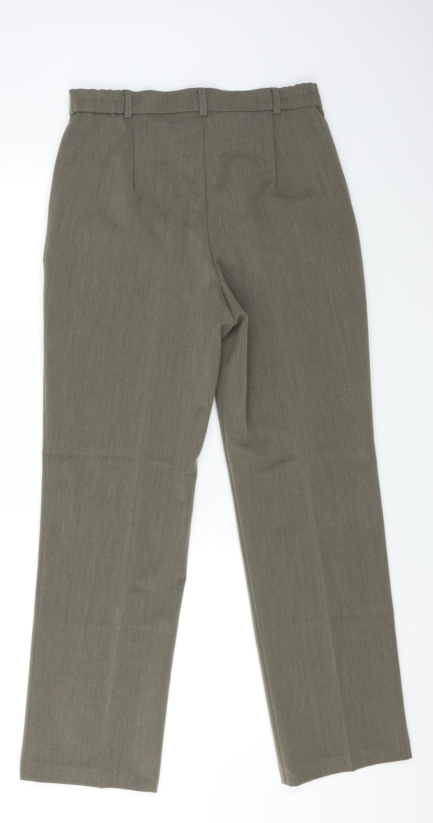 Marks and Spencer Womens Beige   Trousers  Size 10 L26 in