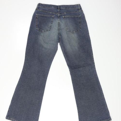 NEXT Womens Blue  Denim Straight Jeans Size 12 L28 in