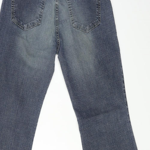 NEXT Womens Blue  Denim Straight Jeans Size 12 L28 in