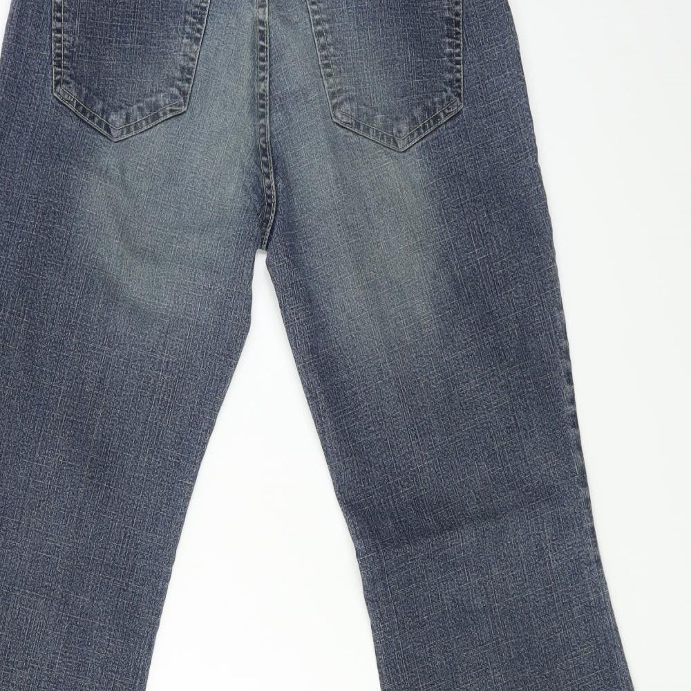 NEXT Womens Blue  Denim Straight Jeans Size 12 L28 in