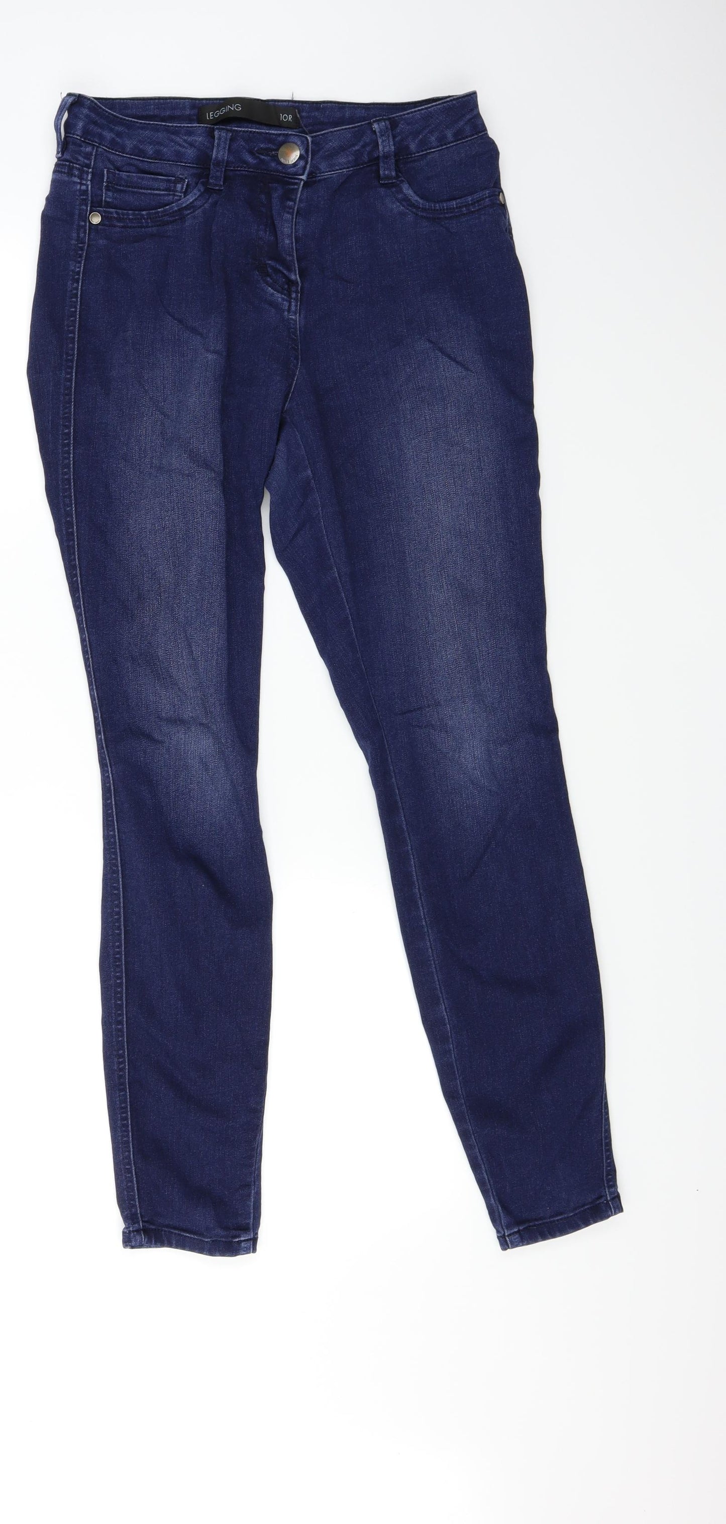 NEXT Womens Blue  Denim Skinny Jeans Size 10 L29 in