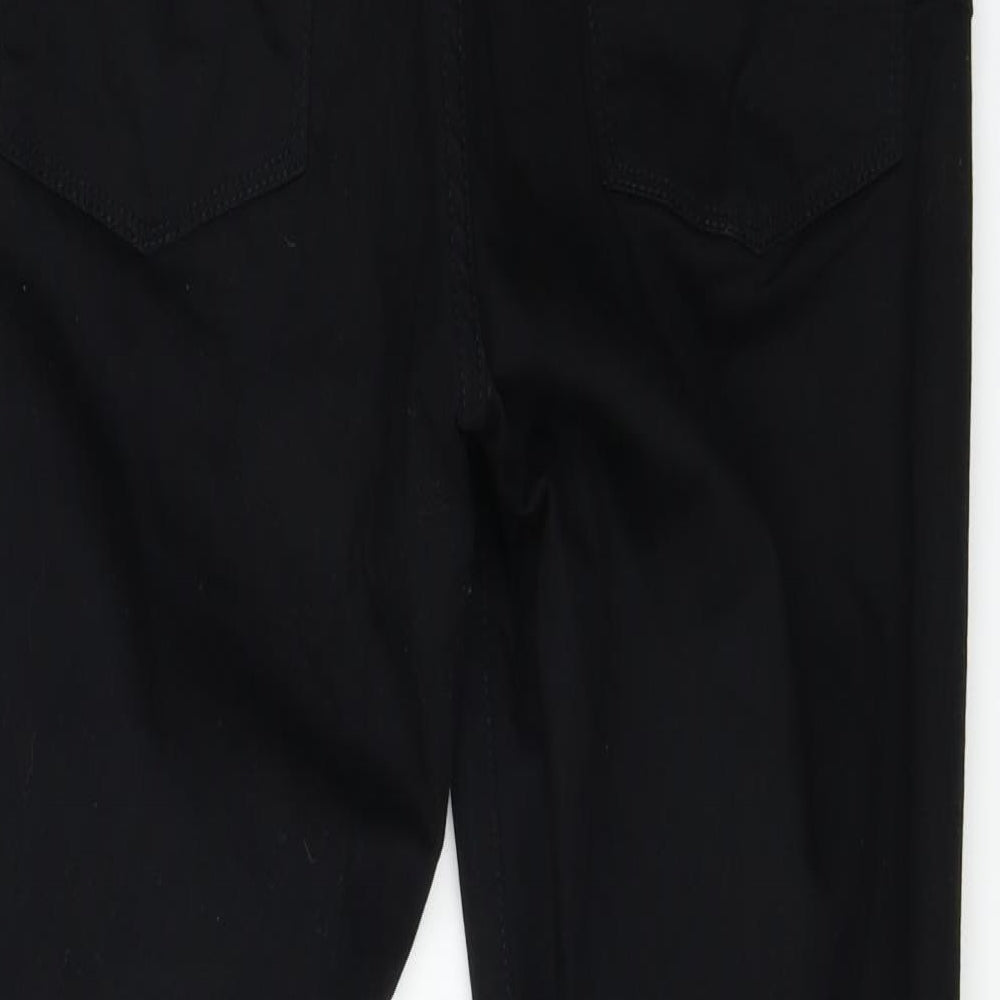 NEXT Womens Black  Denim Skinny Jeans Size 14 L27 in