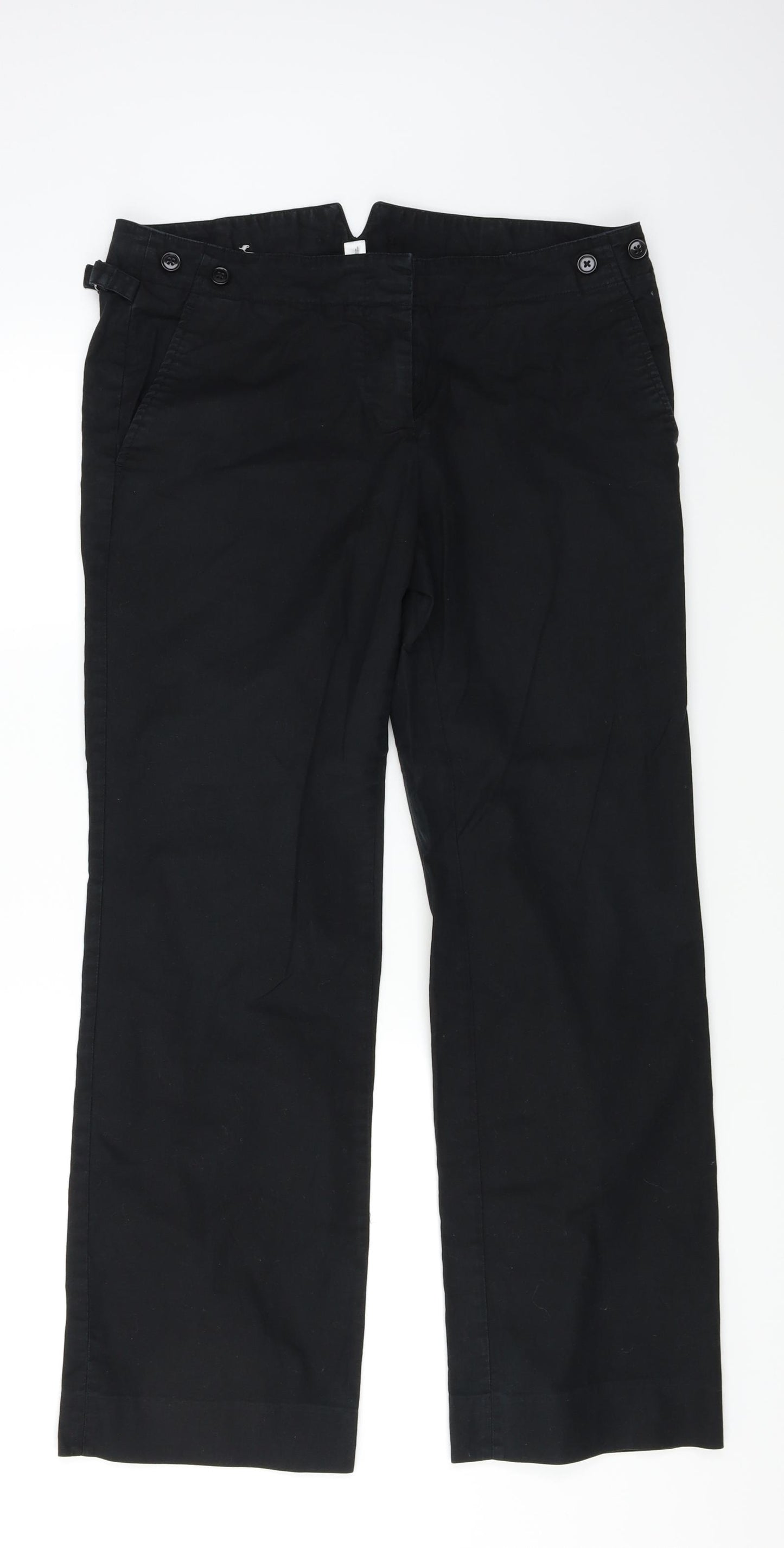 Gap Womens Black   Trousers  Size 12 L28 in