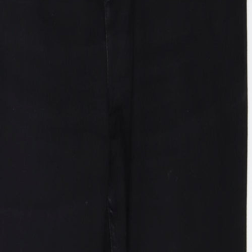 Per Una Womens Black  Denim Skinny Jeans Size 16 L31 in - Sequins
