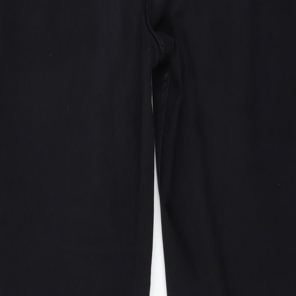 Per Una Womens Black  Denim Skinny Jeans Size 16 L31 in - Sequins