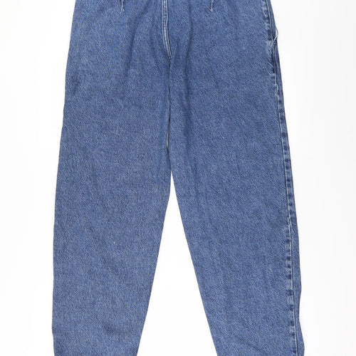 TU Womens Blue   Straight Jeans Size 12 L28 in - Zip
