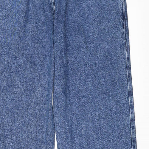 TU Womens Blue   Straight Jeans Size 12 L28 in - Zip