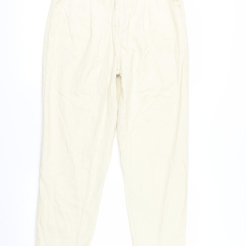 Shien Womens Ivory   Straight Jeans Size S L28 in - Zip