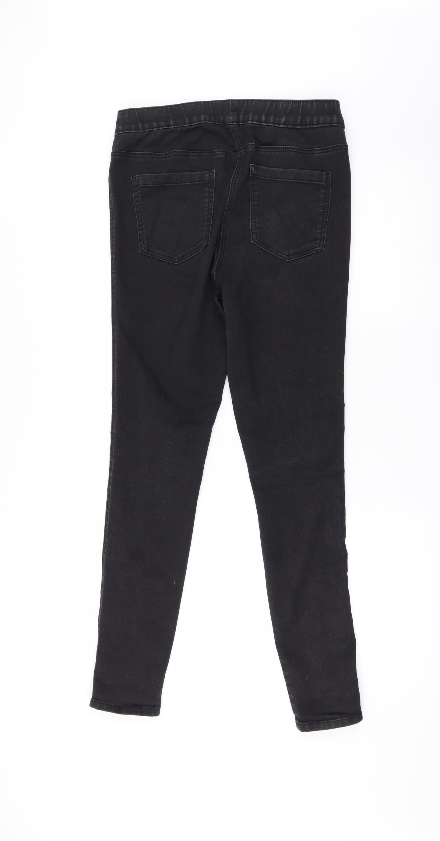 Nutmeg Womens Black   Jegging Jeans Size 10 L28 in