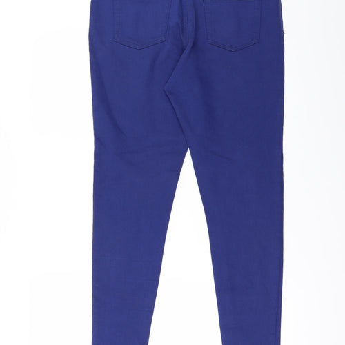 Preworn Womens Blue   Jegging Jeans Size 12 L28 in - Stretch waistband