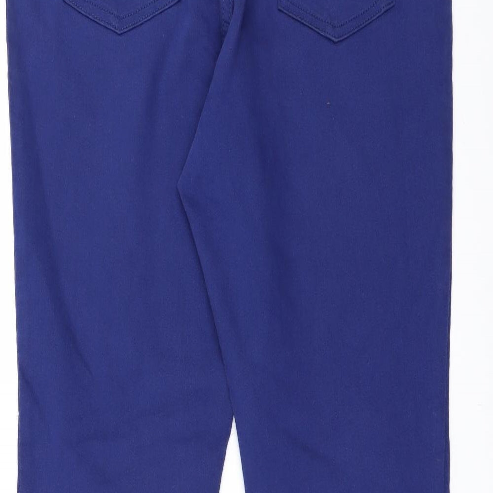 Preworn Womens Blue   Jegging Jeans Size 12 L28 in - Stretch waistband