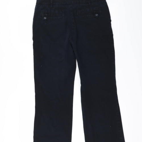 Maine Womens Blue   Straight Jeans Size 12 L26 in - Zip