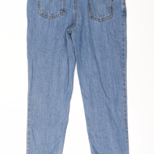 Pep&Co Womens Blue   Straight Jeans Size 8 L28 in - Zip