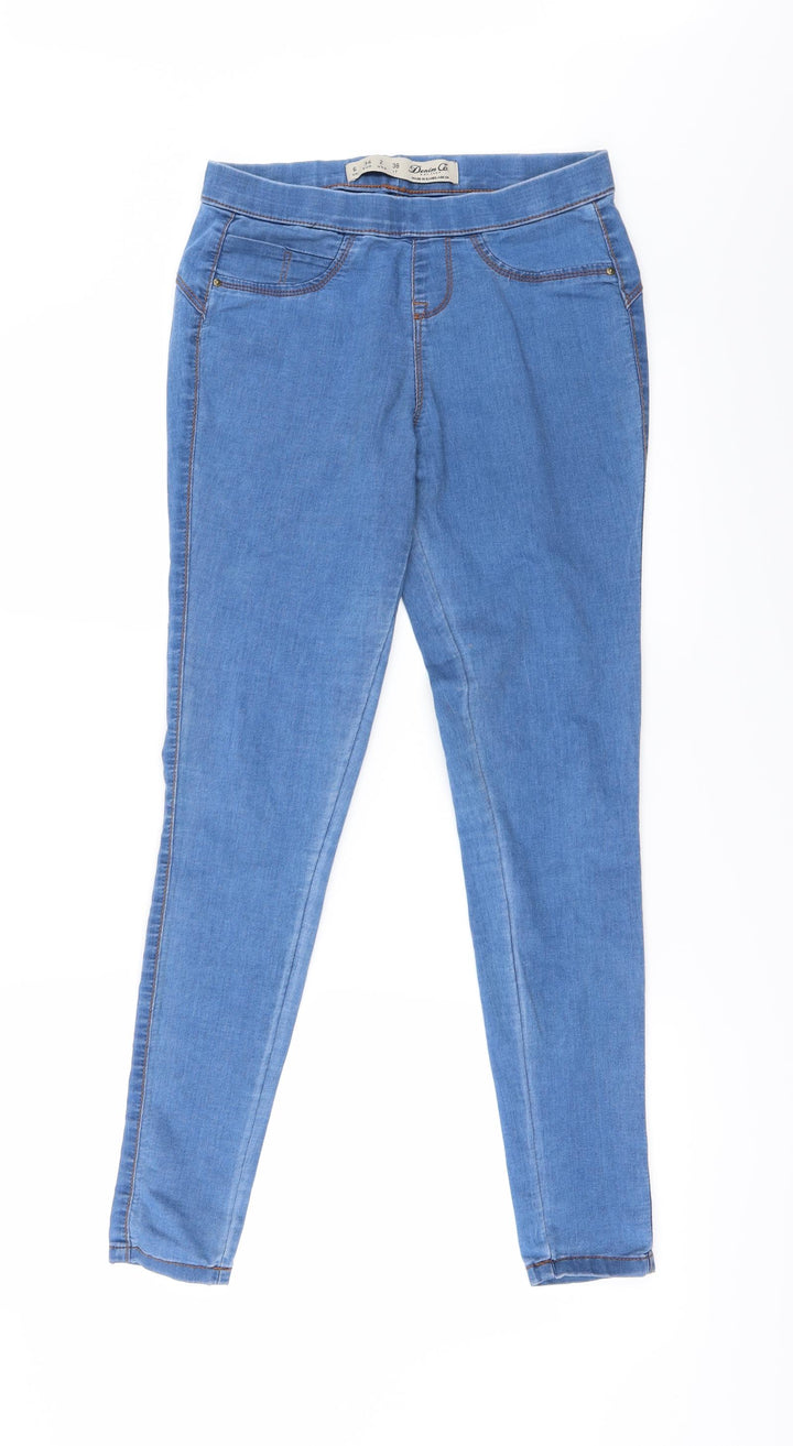 Denim & Co. Womens Blue Jegging Jeans Size 6 L26.5 in