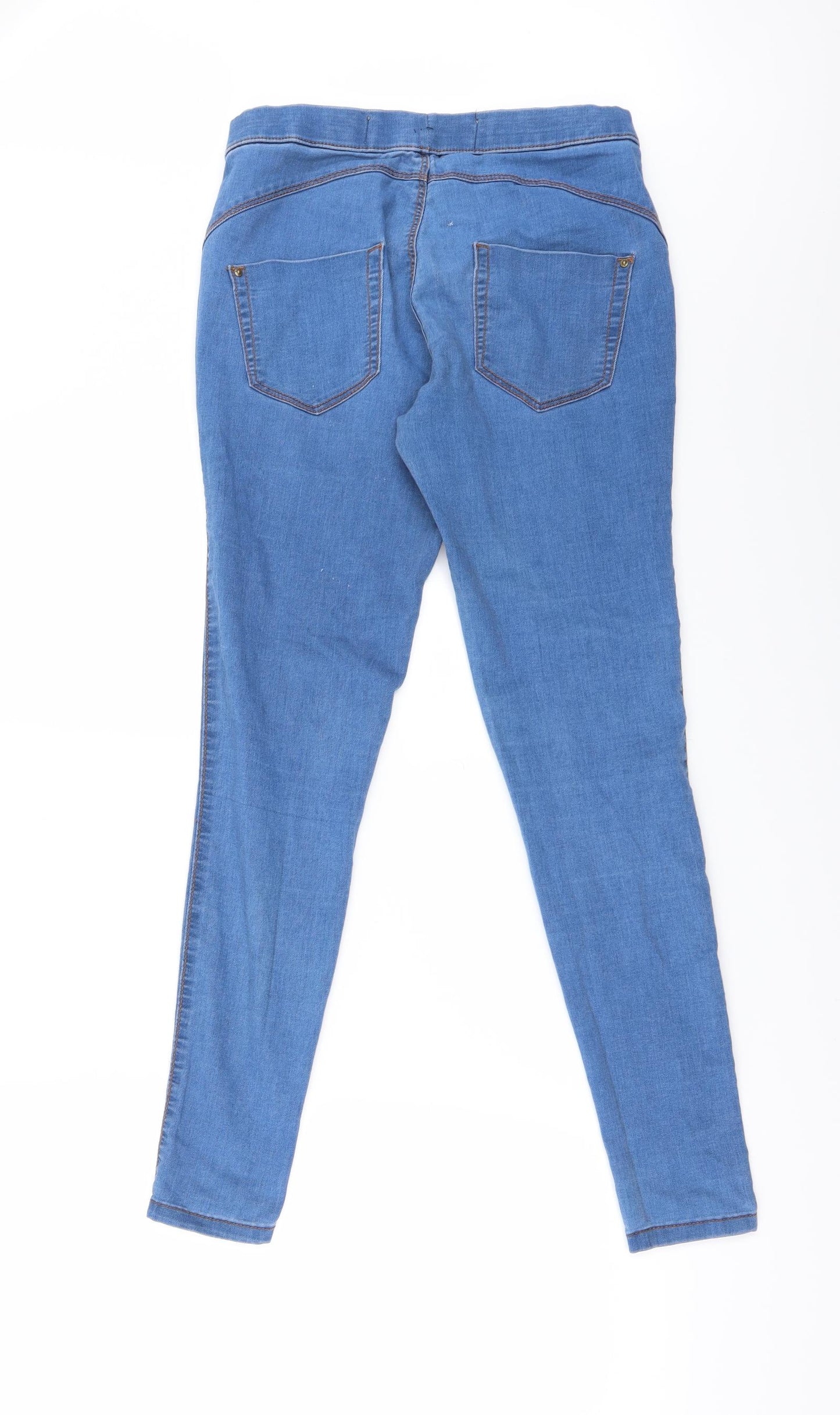 Denim & Co. Womens Blue   Jegging Jeans Size 6 L26.5 in
