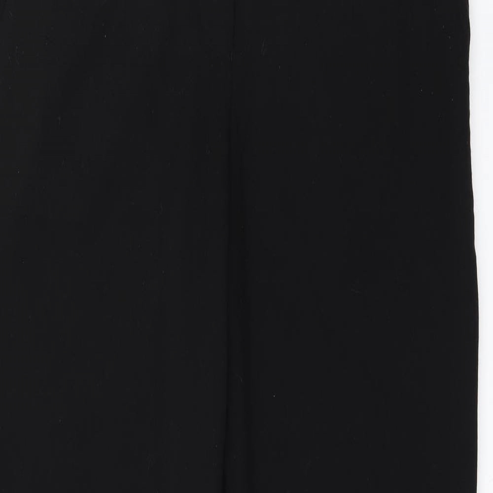 NEXT Womens Black   Trousers  Size 12 L29 in - Suit Trousers