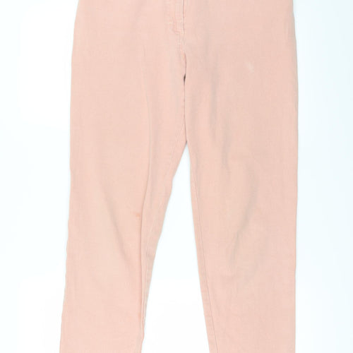 Pantalon Chameleon Womens Pink   Straight Jeans Size 12 L27 in - Salmon
