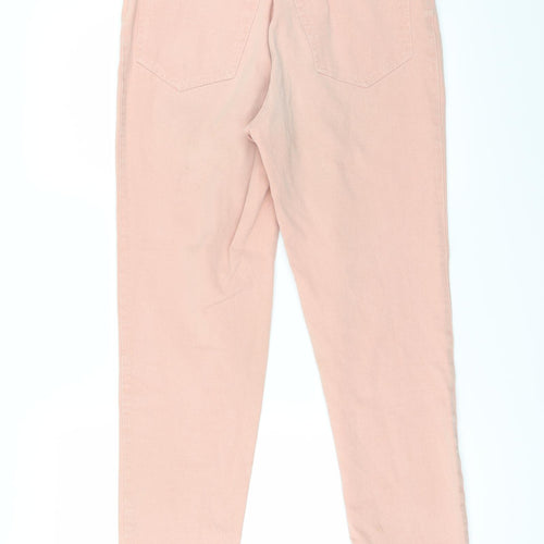 Pantalon Chameleon Womens Pink   Straight Jeans Size 12 L27 in - Salmon