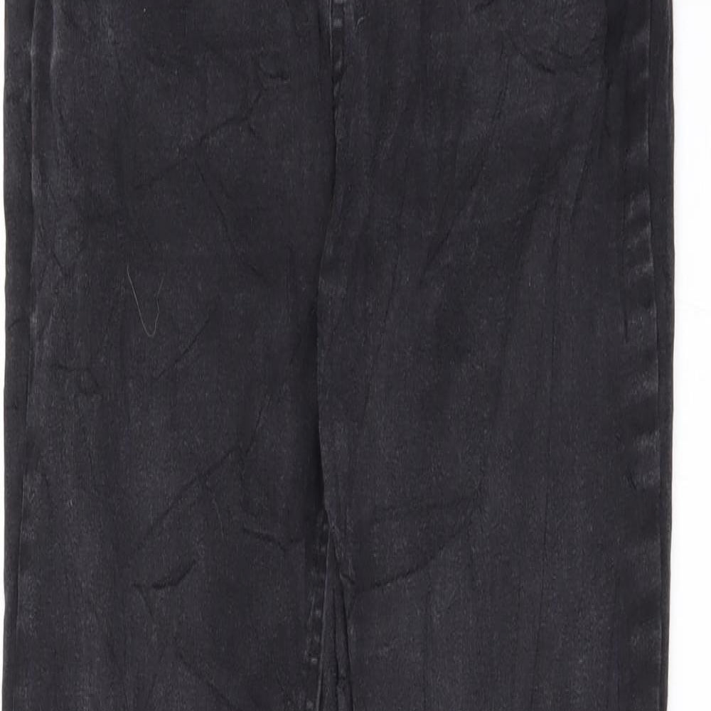 Preworn Womens Black   Straight Jeans Size 12 L28 in