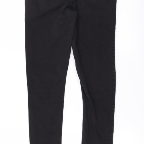 Dorothy Perkins Womens Black   Skinny Jeans Size 10 L26 in - Zip