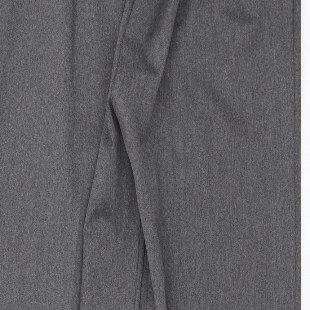 Savoir Womens Grey   Trousers  Size 14 L26 in - Suit Trousers