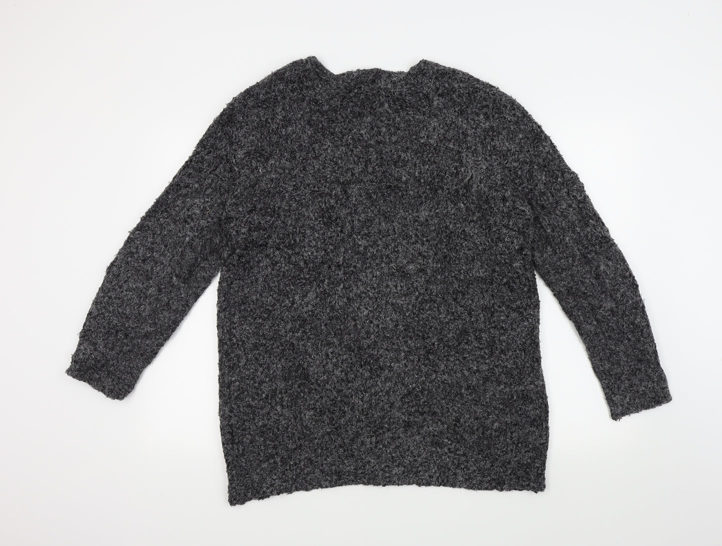 Atmosphere Womens Grey   Cardigan Jumper Size 16  - Open