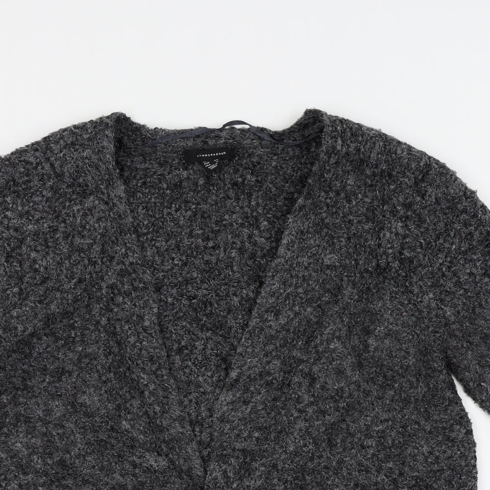 Atmosphere Womens Grey   Cardigan Jumper Size 16  - Open