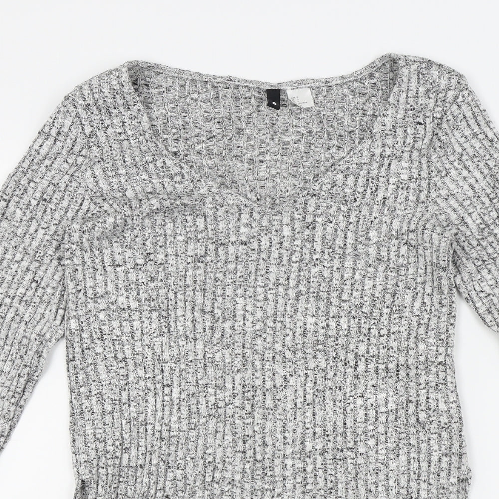 H&M Womens Grey   A-Line  Size S