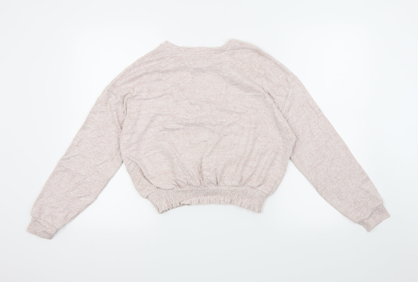 River Island Girls Pink   Pullover Jumper Size 11-12 Years  - Sequin